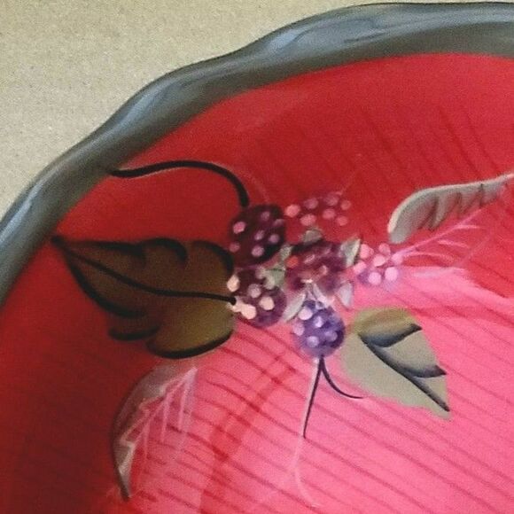 Retired Octavia Hill Tracy Collection 8" Pasta Bowl Dream‎ Delicious - Picture 3 of 7